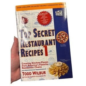 Top Secret‎ Restaurant Recipes Cookbook Clone Recipes Restaurant Chains
